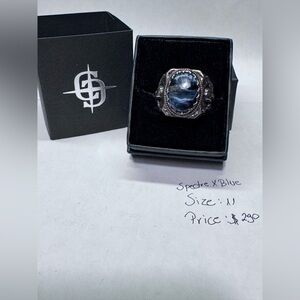 Clock and Colours Spectre X Blue Ring SIZE 11